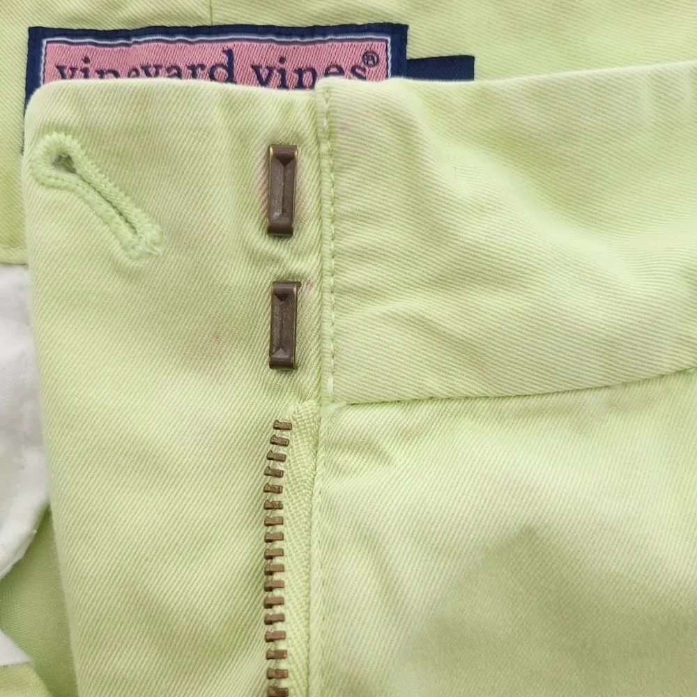 Vineyard Vines Cotton Green Summer Shorts Womens Size 2